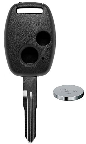 Bilnyckel trådlös fjärrkontroll 1 x hölje 2 knappar 1 x ämne 1 x CR1616 batteri för Honda