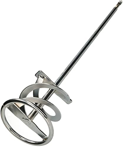KOTARBAU® Miscelatore per malta a spirale, 120 mm, per cemento, intonaco, colori, cestello di miscelazione, mescolatore a chiocciola, agitatore per tondi, frusta per intonaco SDS Plus