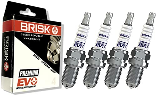 BRISK Premium EVO ER15SXC 1901 Zündkerzen, 4 Stück
