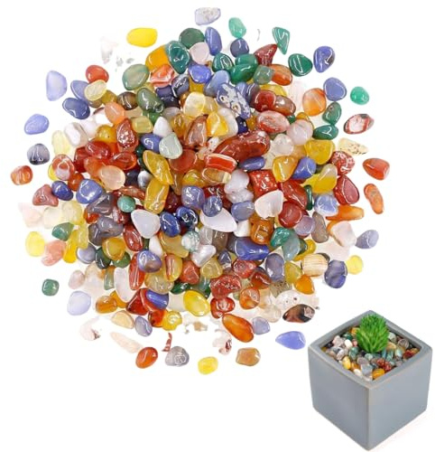 RAMGLYO 100g Pietre Preziose per Bambini Caccia al Tesoro Gemme Levigate Pietre Semi-Preziose Ideali per Compleanni, Decorazioni, Giochi con Pietre (20mm-25mm) (Colorate)