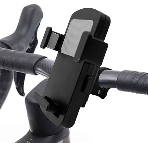 Générique Supporto per telefono per moto – Supporto antiscivolo per bicicletta, navigazione, antivibrazione, accessori per bicicletta impermeabili per sicurezza in bicicletta e viaggio