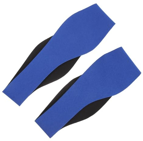 Kisangel 2pezzi Fascia Da Nuoto in Neoprene Resistente e Elastica Fascia Sportiva Per Ragazzo Ragazza e Adulti Protezione Per Orecchie Da Nuoto
