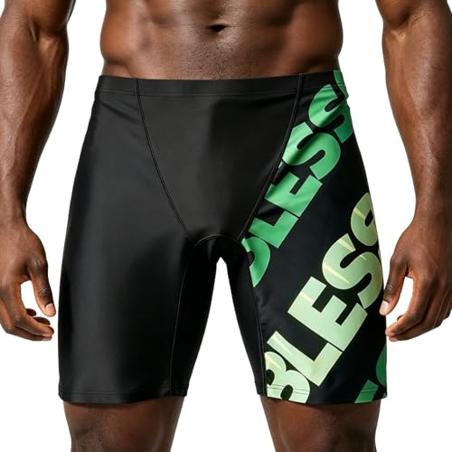 BLESSONG Bañador corto para hombre para deportes acuáticos