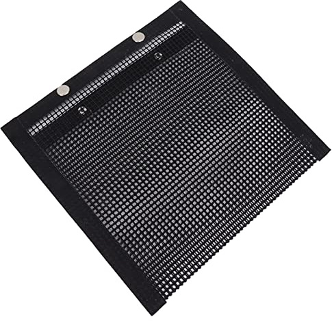 Cryfokt Återanvändbara BBQ Mesh Grillpåsar Lätt Att Rengöra Högtemperatur Stabilitet Mesh Grillpåsar för Nötkött Fisk och Skaldjur Grönsaker för Ugnsångande Gryta (30x24cm/11,81x9,45in)