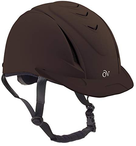 Ovation Deluxe Schooler Helmet (Brown, X-Small/Small)