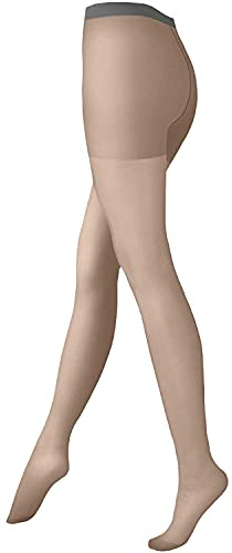 Cindy Womens/Ladies Mediumweight Support Tights (1 Pair) (Large (5ft6”-5ft10”)) (Bamboo)