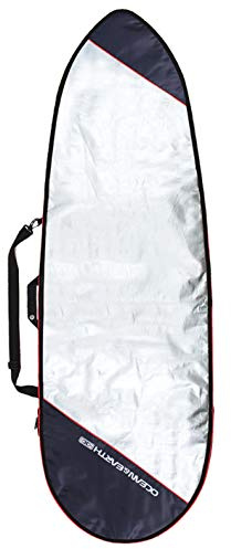 Ocean and Earth Barry Basic Fish Board Cover - Red - UV Sun Protection and SPF Properties