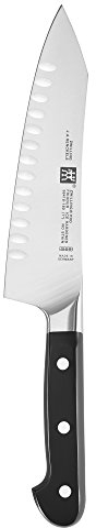 ZWILLING Pro 7 Hollow Edge Rocking Santoku Knife