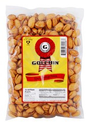 Golchin Sour Pistachios, 10 Oz (Roasted & Salted)