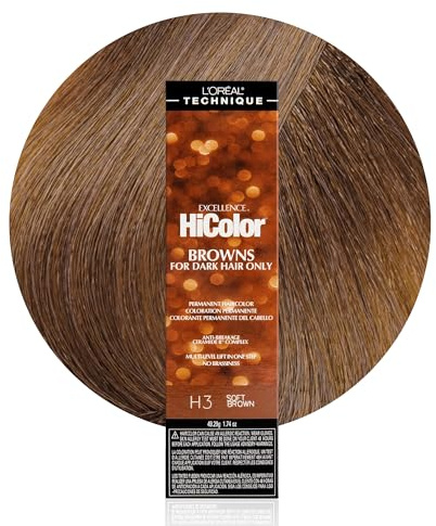 Loreal Excel Hicolor H03 Tube Soft Brown 1.74oz