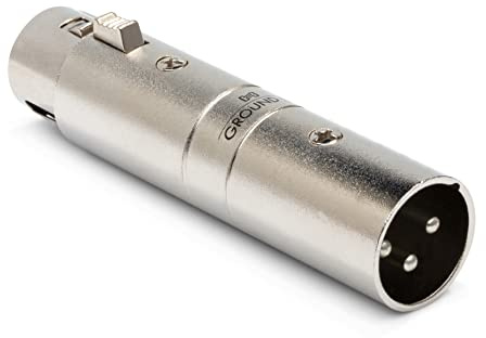 Hosa GLT-255 Ground Lifter, XLR3F to XLR3M