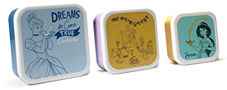 Disney - Snack Boxes Set of 3 - Princess (LBOX3DC04)