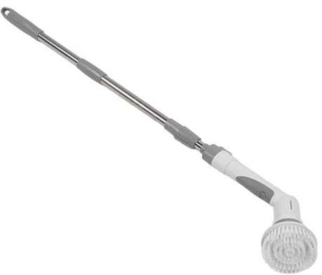 Cepillo Electrico Limpieza Hogar, Cepillo de Limpieza Eléctrico Giratorio para Baño Fregadora Giratoria Eléctrica Mopa Cepillo para Limpiar Azulejos y Paredes, para Bañera Inodoro Cocina