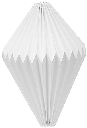 Faltbarer Origami Lampenschirm aus Papier für E27 Pendelleuchten