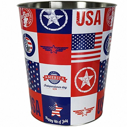 Cestino per carta straccia, motivo USA