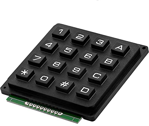 AZDelivery 4x4 Matrix Keypad Tastatur kompatibel mit kompatibel mit Arduino und Raspberry Pi inklusive eBook!