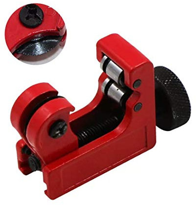 Mini Tube Cutter, 3-22mm PVC Slice Copper Pipe Cutter Aluminum Tubing Pipe Cutting Tool 1/8inch-7/8inch OD