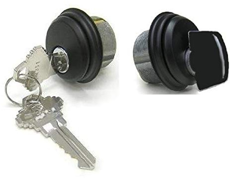 McAvory Cylinder Locks, Commercial Door Lock, Adams Rite Style, Heavy Duty, 2 Keys, Thumbturn, Duronotic Bronze, 1 Pack