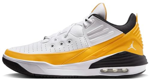 Jordan Max Aura 5 Herren Schuhe (DZ4353-701, Ellow Ochre/Black/White), Ellow Ochre/Black/White, 41 EU