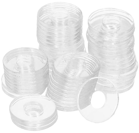GALPADA Guarnizioni in Vinile 500 Pezzi Rondelle Piatte M4*10 * 1mm Facili da Usare Resistenti per Maniglie Doccia e Applicazioni di Fissaggio