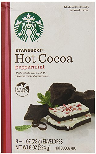 Starbucks Hot Cocoa Mix, Peppermint, 8 Ounce