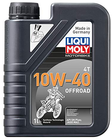 LIQUI MOLY Motorbike 4T 10W-40 Offroad | 1 L | Aceite de 4 tiempos de motocicleta | 3055