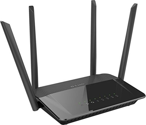 D-Link DIR-842 Wireless Gigabit Router (WLAN-Geschwindigkeiten bis zu 1200 Mbit/s, AC1200 Dual Band)