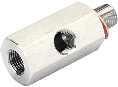 Rostfrei Adapter Passend zu, Öl Füttern Leitung M10x1..0. Auslauf Weiblich M10x1..0. Männlich mit Rostfrei Stahl