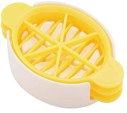 Sunicon Slicer, Picador de Huevos Duros, Apto para lavavajillas, rebanador de Frutos Rojos, Herramienta cómoda para la Vida, para Huevos, Fresas, plátanos, champiñones y Frutos