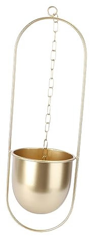 BESPORTBLE Elegante Hängende Blumentopf Mode Chic Eisen Körbe Wandbehang Für Indoor Garten