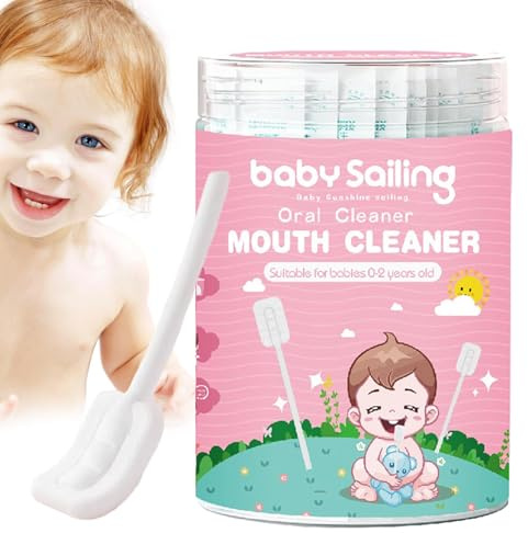 Munrengörare för baby, munskydd för mungasbinda tandkräm, bärbar mun- och tungrengöringsmedel, flexibel tandborste, tungrengörare för barnets tunga, mun- och tandvård