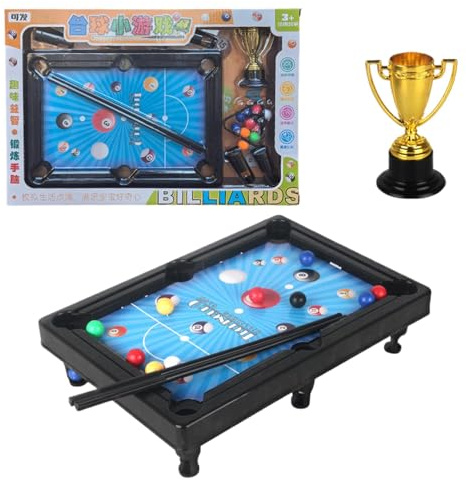 Petite table de billard, jeu de table de billard, table de billard miniature, table de billard compacte, petite piscine de table, jeu de sport miniature, petite table de billard pour enfants