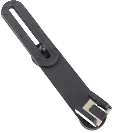 OPPWONG Staffa per Barra Trasversale Flash Resistente, Doppia Testa in Lega di Alluminio per Luce LED, Ideale per Fotografi, Finitura Opaca 1 unità