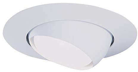 HALO 78P 6-Inch Eyeball Light Trim, White