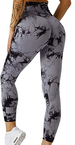 Neteson Leggings Deportivos Mujer Push Up Cintura Alta Mallas Anticeluliticos Sin Costuras Opaco Scrunch Butt Pantalones Gym Yoga Fitness Jogging Entrenamiento