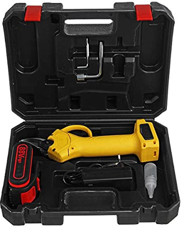 ATAAY Forniture e Attrezzi da Giardinaggio Cesoia da potatura al Litio da 88 V per potatura a Batteria per Alberi da frutto Bonsai potatura paesaggistica