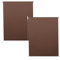 2er-Set Rollo HWC-D52, Fensterrollo Seitenzugrollo Jalousie, 100x160cm Sonnenschutz Blickdicht - braun
