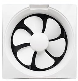 yixinzi-2024 Ventilateur d'extraction Ventilateur d'extraction Mural Puissant et Silencieux for Salle de Bain, 30 x 30 cm, for Cuisine et Salle de Bain Ventilateurs d'aération