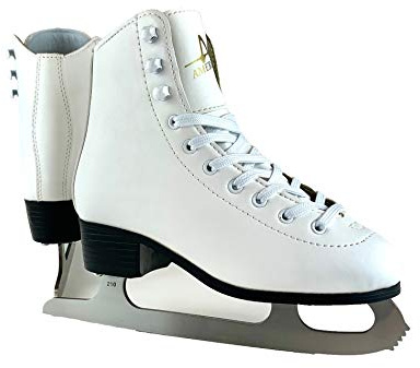 American Athletic Tricot Lined Ice Skates for Girls - Recreational Kids Figure Skates with Ankle Support, Padded Liner, Stainless Steel Blades - Suitable for Indoor & Outdoor Ice Skating (3)