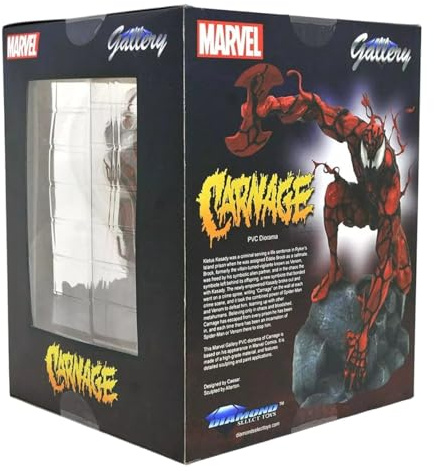 Marvel Diamond Select Toys Gallery Carnage Comic PVC Figure (JAN192550), Verschieden, One Size