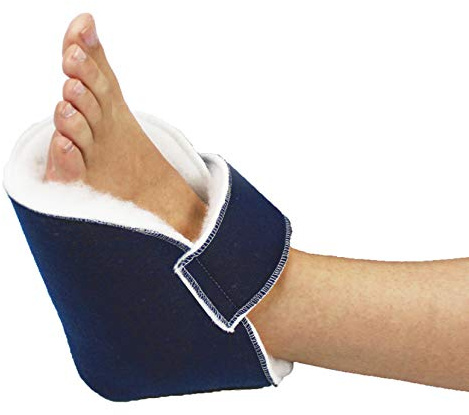 OrtoPrime Patuco Antiescaras IZQUIERDO - Protector Talones + Codos Antiescaras PREVENCIÓN Úlceras y llagas - Talonera Antiescaras UNIVERSAL - Cojín Escaras Pies Suave + Cómodo