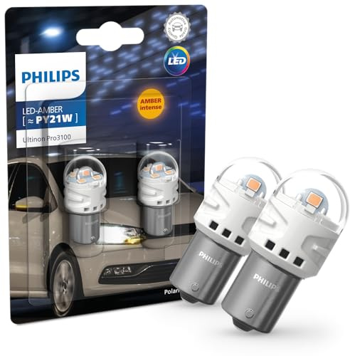 Philips Ultinon Pro3100 LED foco de señalización para automóvil (PY21W amber)
