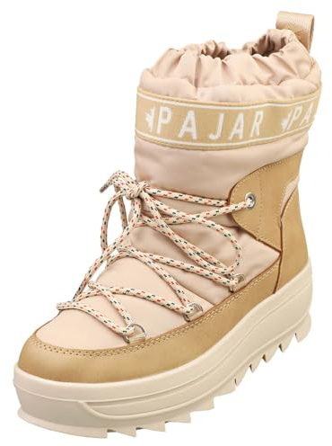 PAJAR Womens Galaxy Pull On Waterproof Snow Boot - Sand - 8 UK
