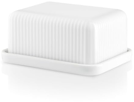 EVA SOLO | Butterdose 250 gr. Legio Nova | Ermöglicht das Servieren von Butter auf Zwei Arten | Weiß