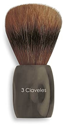 3 CLAVELES 12721 Brocha Afeitar con Pelo de Caballo, Metacrilado