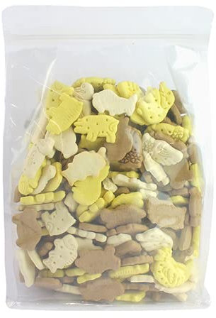 Love4Dogs -Vanilla Tiere 1kg Hundekuchen, Hundeknochen, Tierfiguren