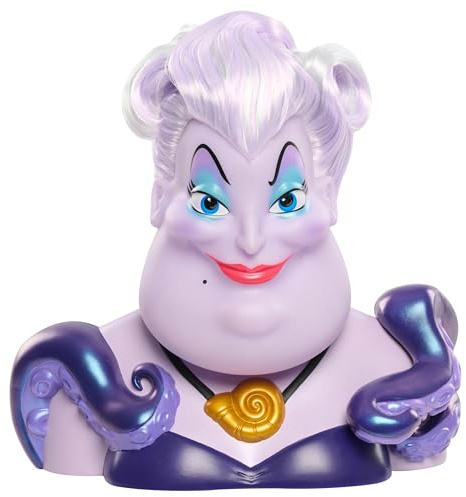 Disney Villains Fierce 'N Fun Ursula 10-inch Styling Head, 16-Pieces, Pretend Play, Kids Toys for Ages 3 Up, Amazon Exclusive by Just Play