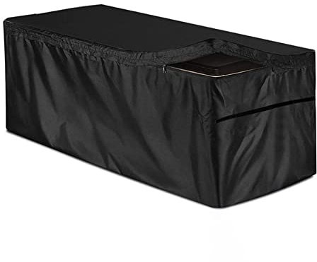 Housse De Protection pour Coffre De Rangement Jardin Extérieur Couverture De Malle De Rangement De Jardin pour Boîtes De Terrasse ExtéRieures Et Boîtes De Rangement, Tissu Oxford Imperméable