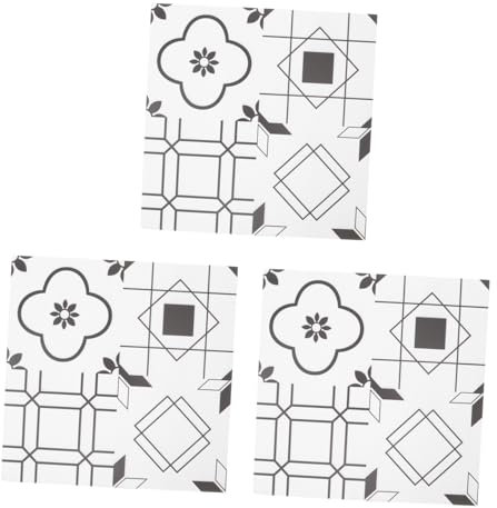 Hemobllo 1 Jeu Sticker Mural Auto-adhésif Pour Carrelage Planche Amovible Comptoirs Carrelage Mural Étanche Autocollant Éponge Protecteur Règle Prise Pouvoir Distributeur Pvc 3 Pièces