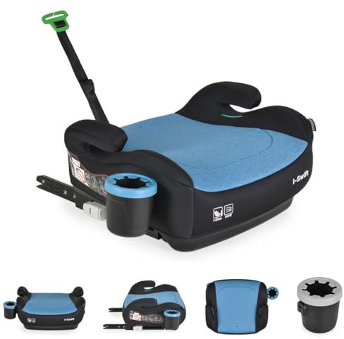 Canguro seggiolino per bambini seggiolino di rialzo i-Swift (125-150cm) gruppo 3, colori:blu scuro